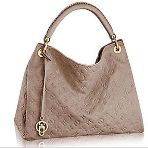 Louis Vuitton Artsy mm color: Galet AUTHENTIC